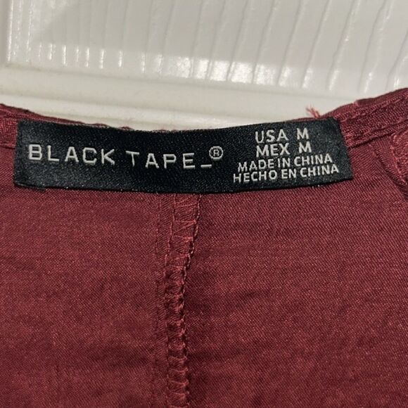 Black Tape Burgundy Mini Fit & Flare
Dress(Size Medium) - Picture 8 of 8